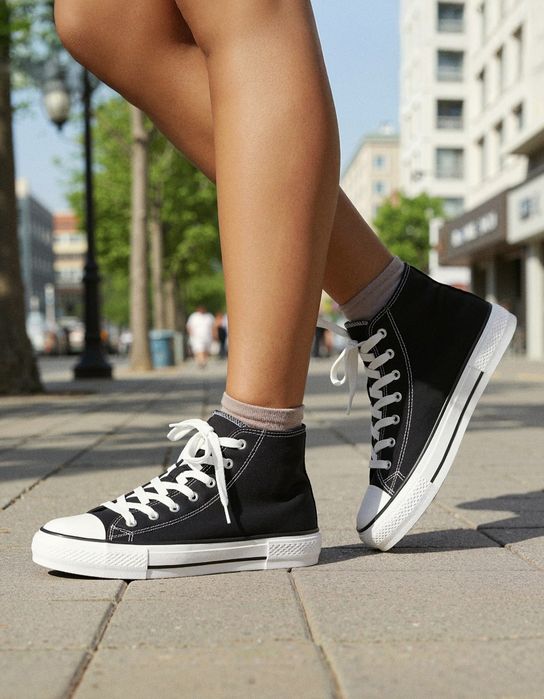чёрные кеды кроссовки конверсы converse