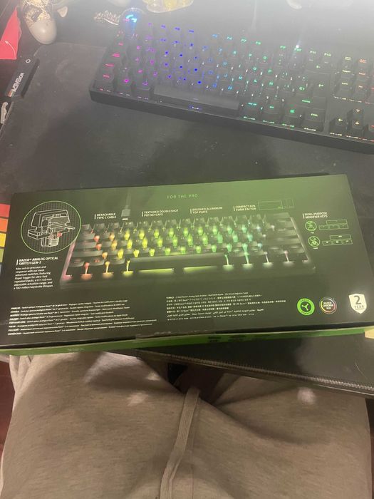 Razer Huntsman V3 Pro Mini NOVO CAIXA FECHADA (Negociável)