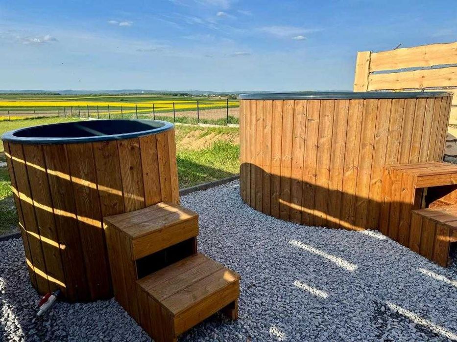 Domki Piotrowice – 5 min do Energylandii, sauna & jacuzzi!