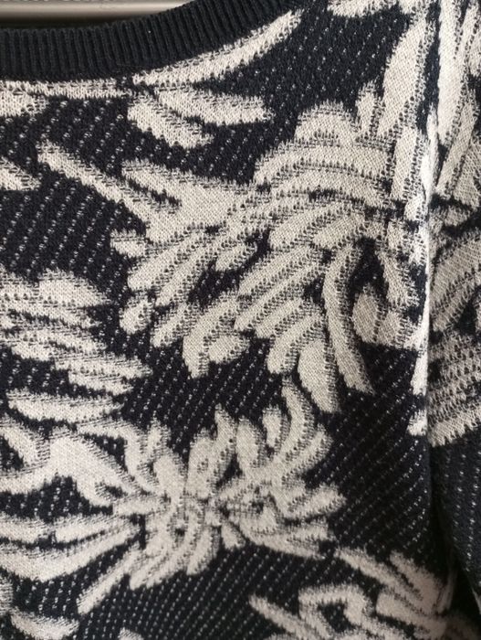 Sweter sweterek granatowy