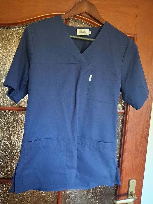 Scrubsy ciemny granat