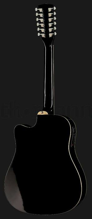Harley Benton D-200CE-12BK • Нова • 12 струн • Доставка 1–3 дні