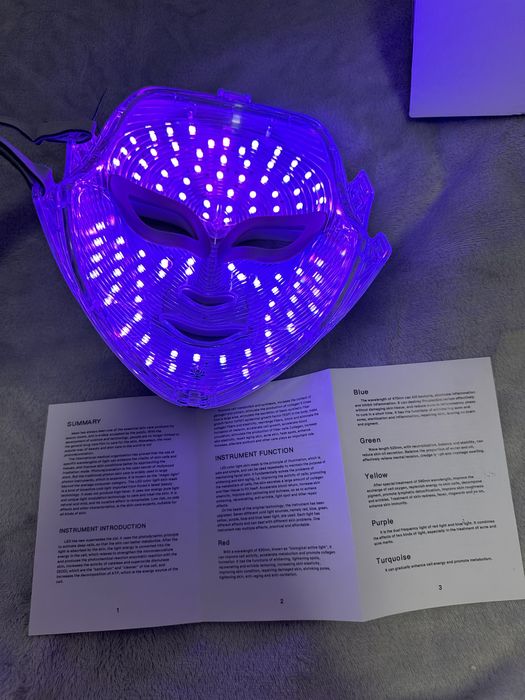 Máscara Facial Led 18ftrabbit 7 collar