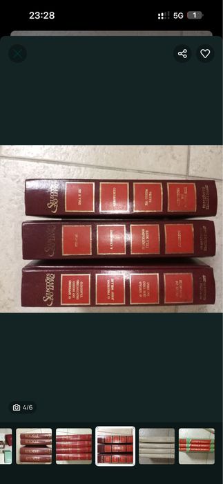 Livros de coleção para biblioteca