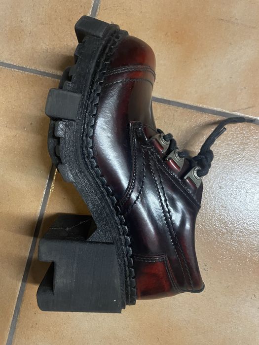 Lasocki „glany” na obcasie rozm.35