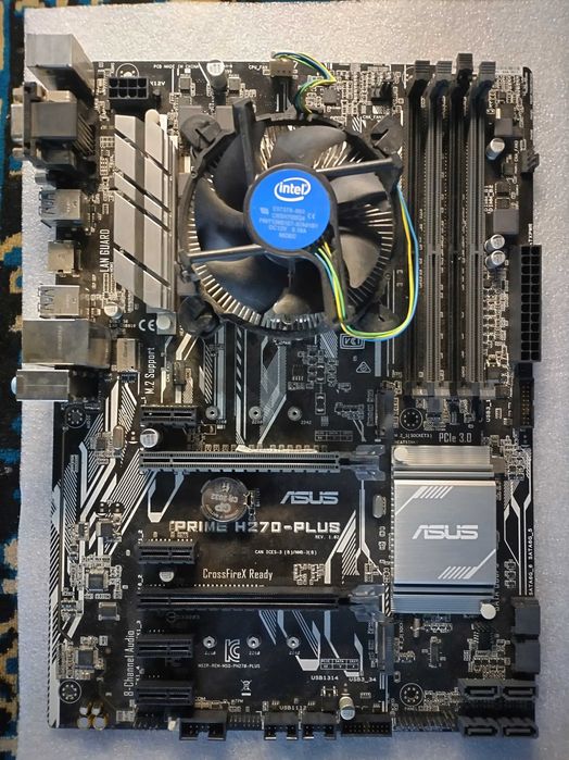 Asus Prime H270-plus.з з процесором.