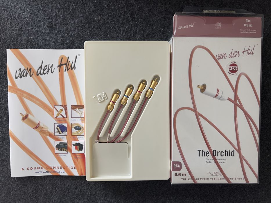 2x Van den Hul “The Orchid” rca-rca e xlr-xlr