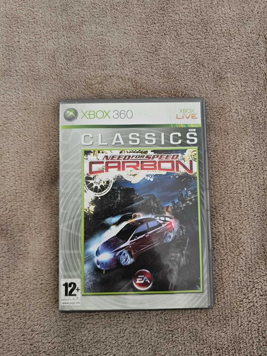 Need for Speed Carbon Xbox 360 PL okładka i instrukcja KOMPLET
