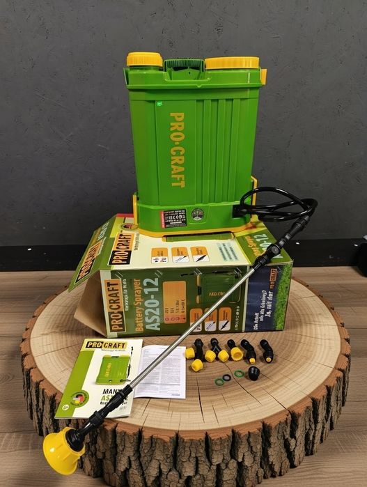 Акумуляторний обприскувач Procraft AS20-12 (без акб)