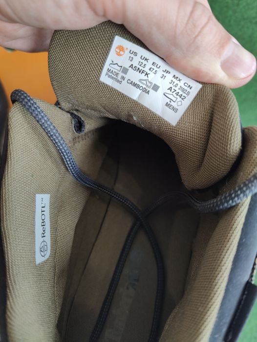 Timberland Sprint Trekker Waterproof Olive Mesh 13us 47.5eur 31cm