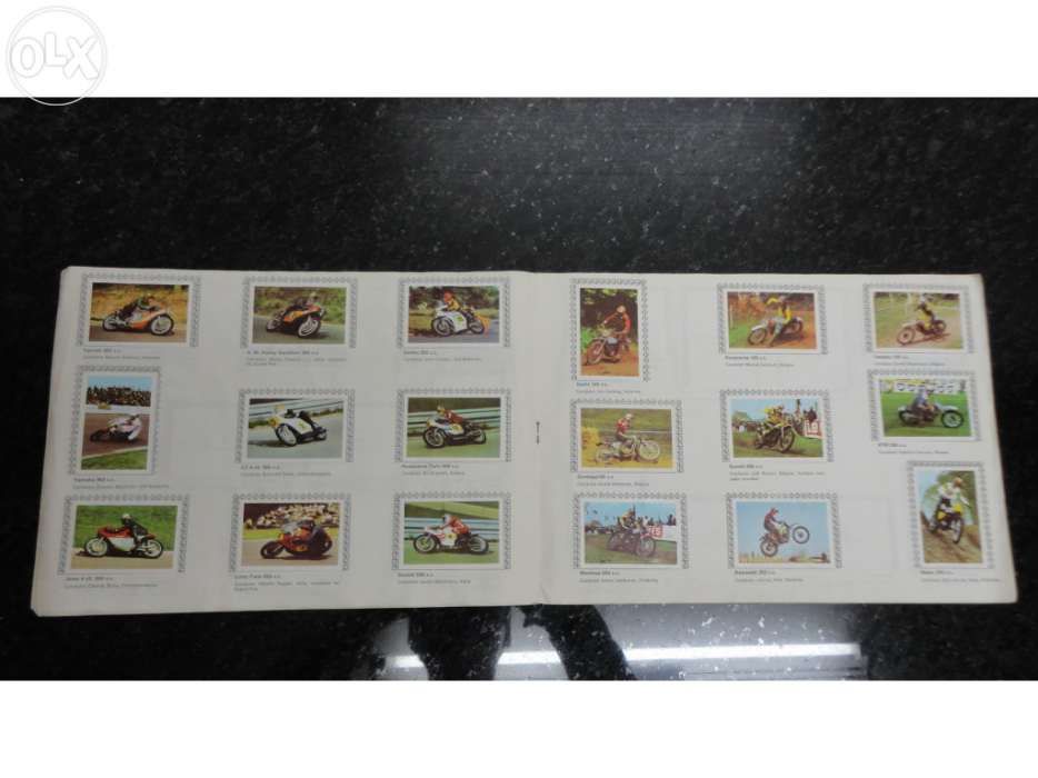 Caderneta de cromos Motorismo (COMPLETA)