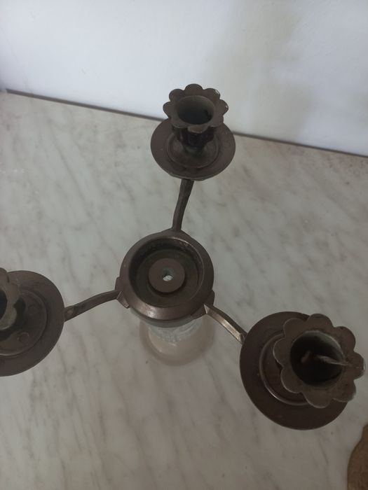 Підсвічник подсвечник свічник на 3 свічки вінтаж торшер держатель