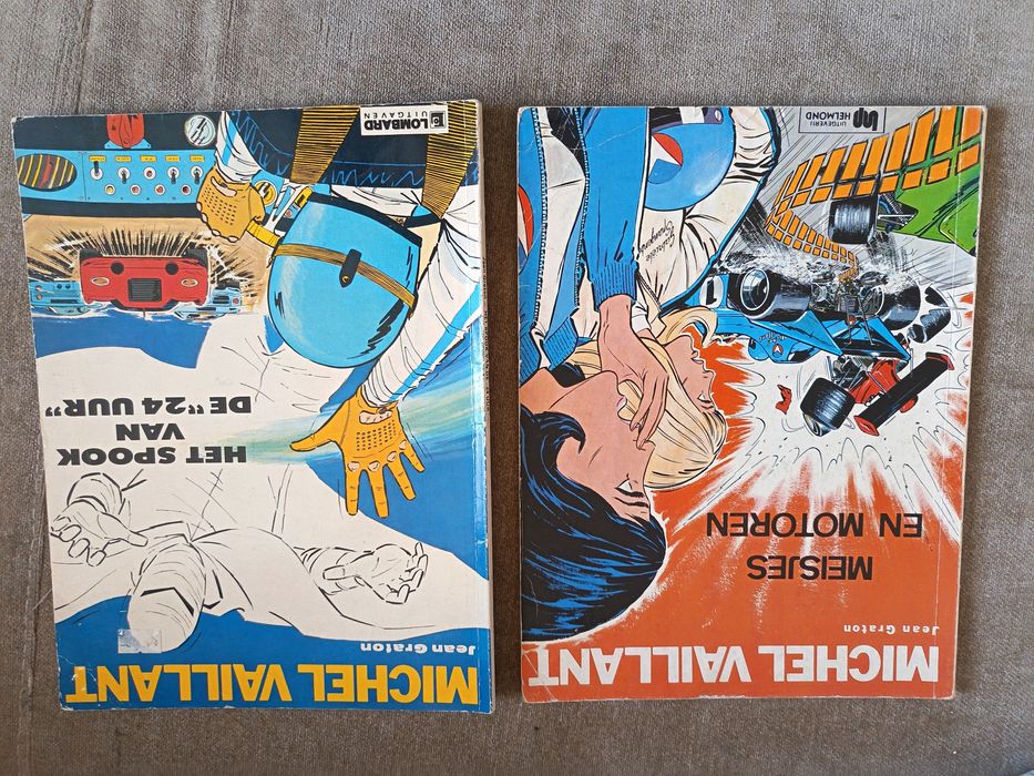 Michel Vaillant komiksy 7 szt Holenderski