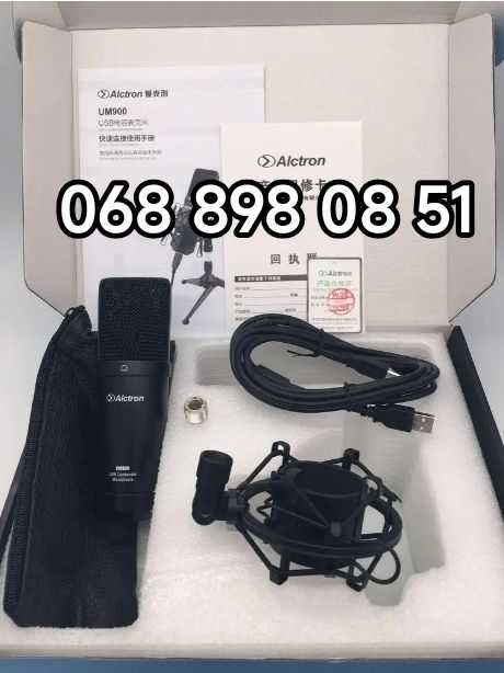 Мікрофон Alctron UM900 студія звукозапис usb звук мікро конденсаторний