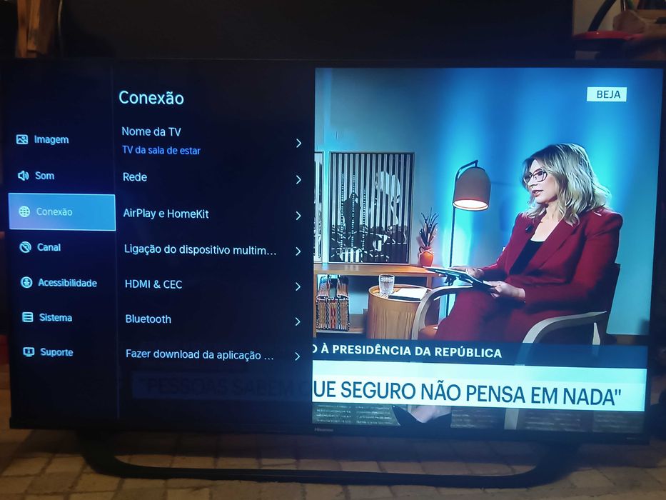 Smart TV Hisense 43" 4K LED