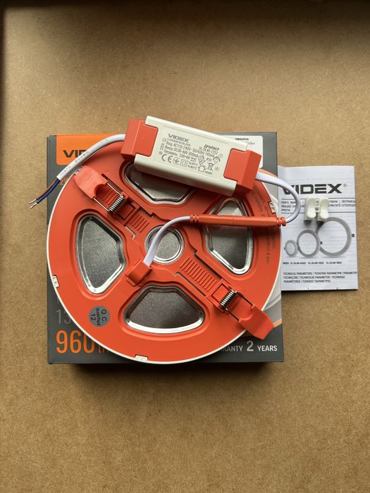 Led світильник Videx 12W