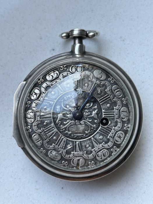 Zegarek szpindkowy Szpindlak Febure Ok 1750r Piekny ! Jedyny !! Unikat