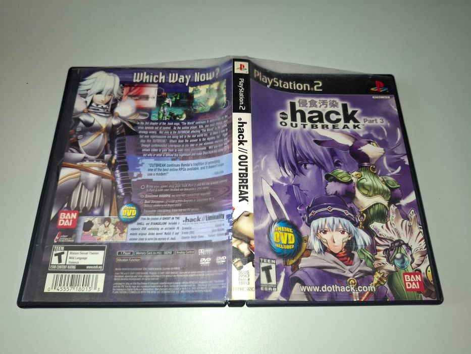Dot Hack Part 3 Outbreak [NTSC-U] Sony PS2