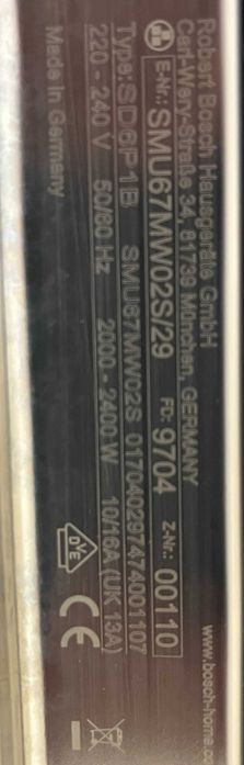 2018рік Посудомийка біла Bosch Serie6 Made in Germany 60см посудомойка