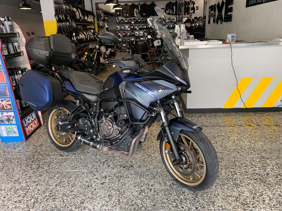 Yamaha MT 07 Tracer GT de 2023 Optimo estado Nacional, Top case Yamaha (Reservada)