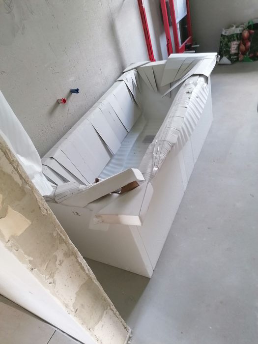 Wanna Quadro 170x75 Nowa + nośnik wanny