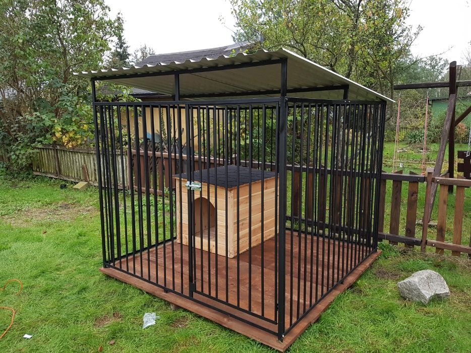 Kojec Klatka Zagroda Buda dla psa 2mx2m Montaż Gratis Solidny850