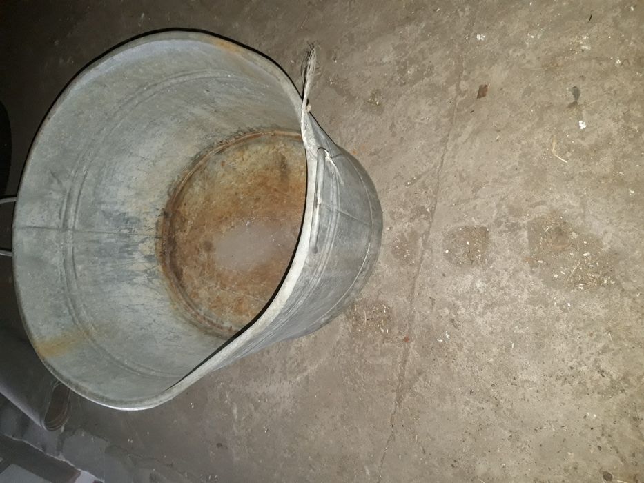 Balia donica ocynk metalowa duża