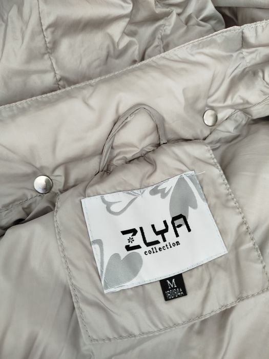 Куртка рожева, М довга