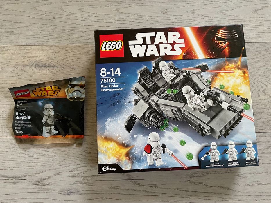 LEGO 75100 First Order Snowspeeder Star Wars i Stormtrooper