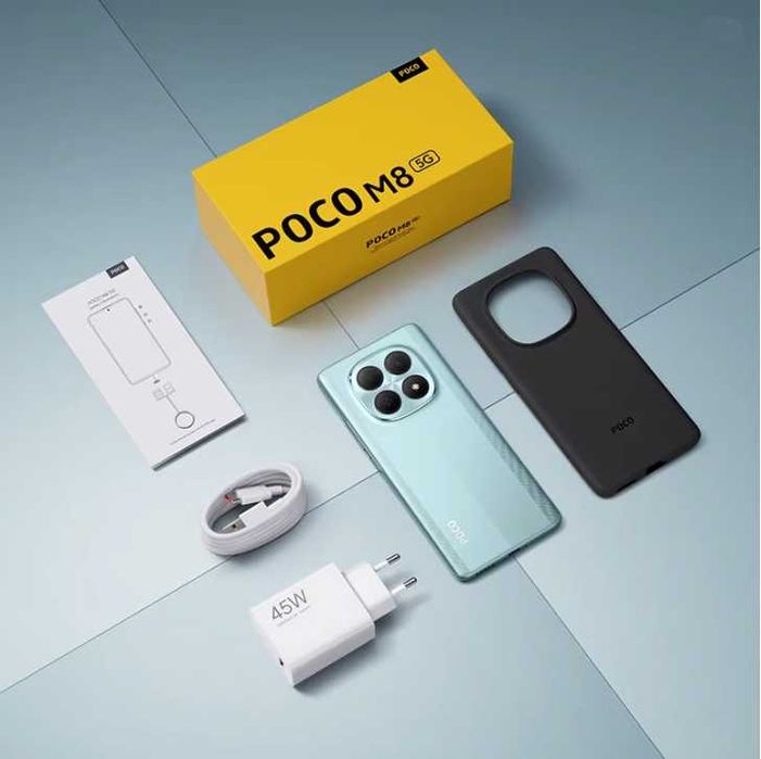 Смартфон POCO M8 5G (Global Version) 8GB 256GB Black