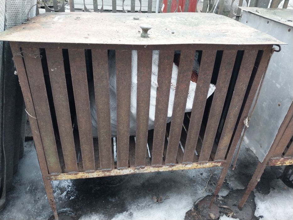 Клітки для кролів нутрій