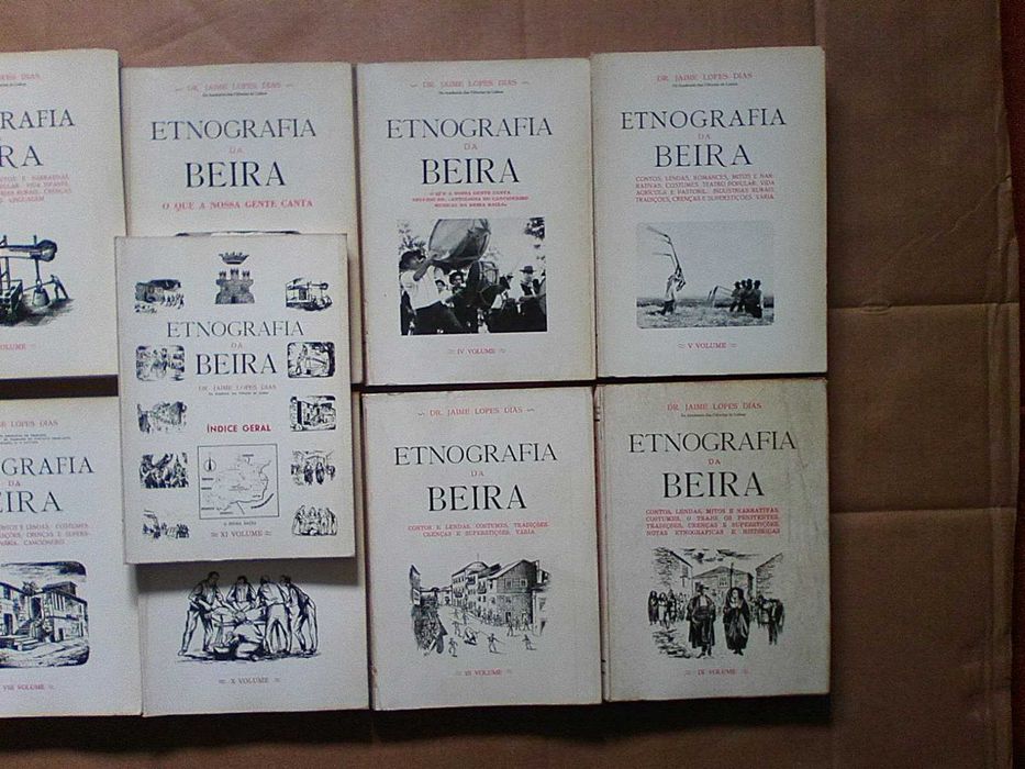 Etnografia da Beira 11 volumes completo