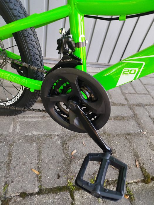 Nowy Rower dla dziecka koła 20 hamulce typu tarczowe