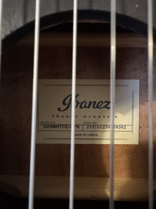 Ibanez GA5MHTCE-OPN - Guitarra Electro Classica com Setup perfeito.