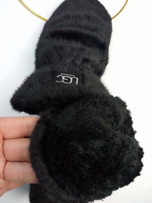 Hit viral rękawiczki zimowe z futerkiem rabbit