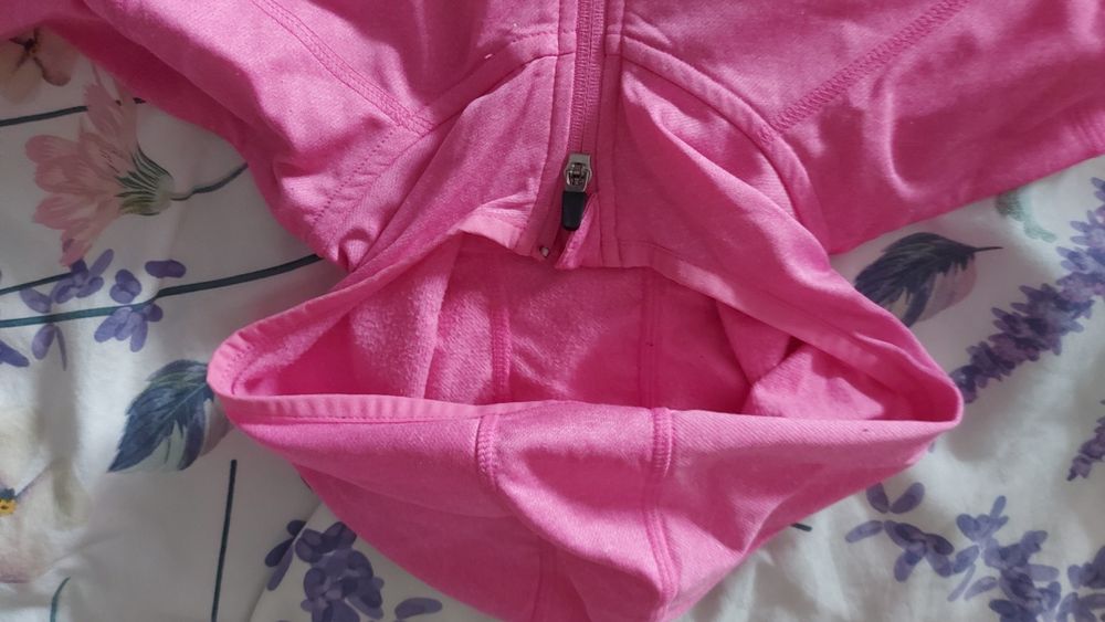 Bluza cienka różowa damska