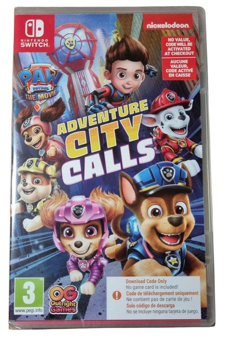 Paw Patrol Adventure City Calls (Switch)(CYFROWA)