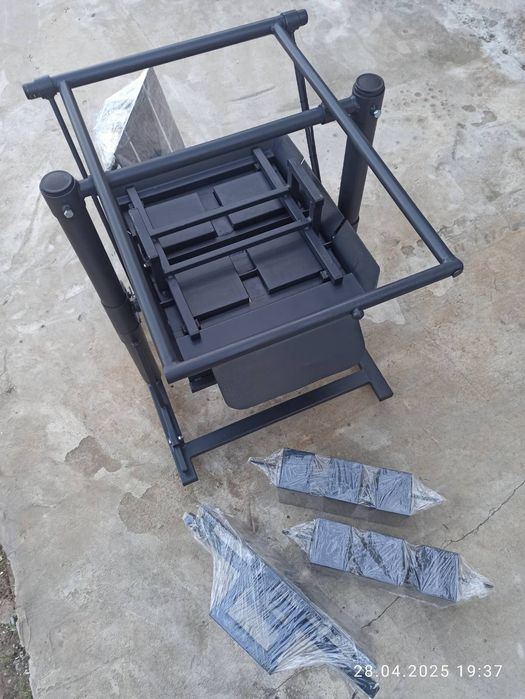 Вібростанок для виготовлення будівельних  блоків