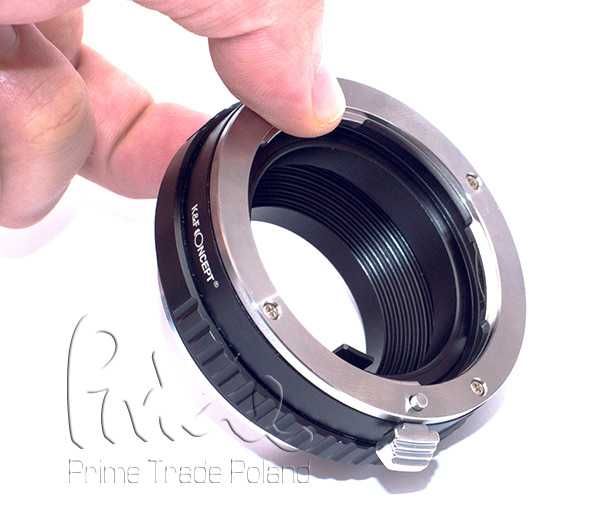 Adapter z Minolta / Sony A na Micro 4/3 K&F Concept