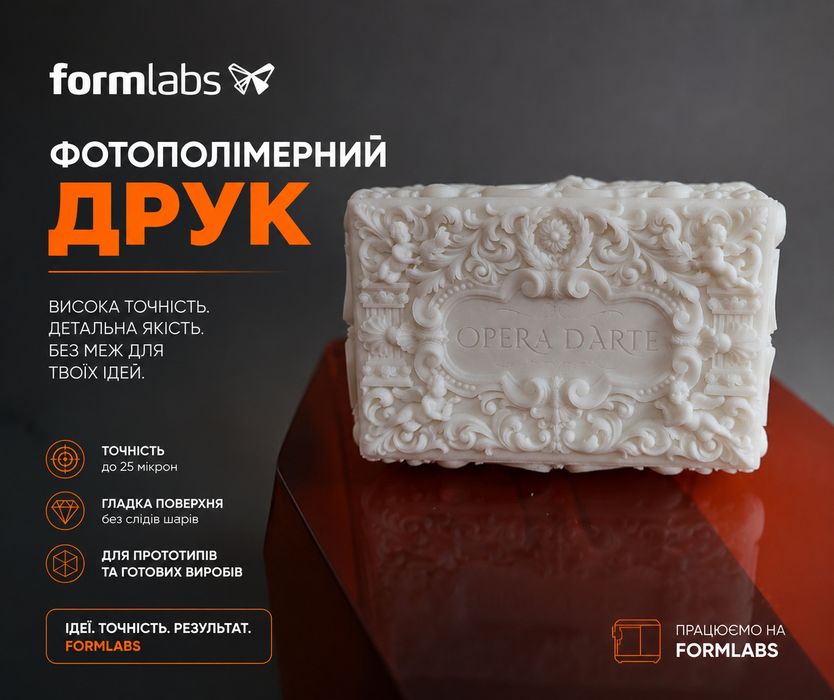 Sla друк FDM друк постобробка моделей