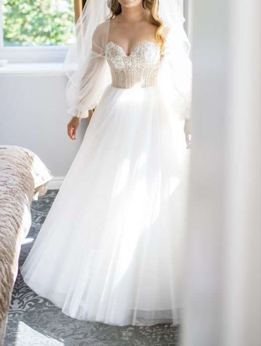 Suknia ślubna księżniczka