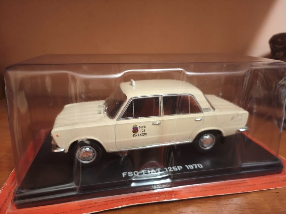Fiat 125p 1970 Taxi Kolekcja Hachette