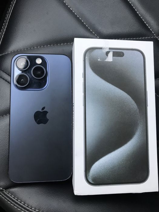 Apple iphone 15 Pro 128Gb Blue Titanium Фіз сім