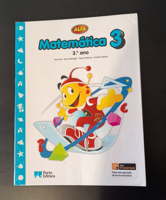 Livro. Manual de Matemática. 3 °Ano. Alfa