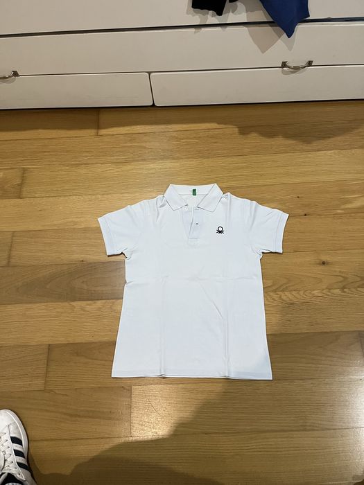 Polo branco Beneton