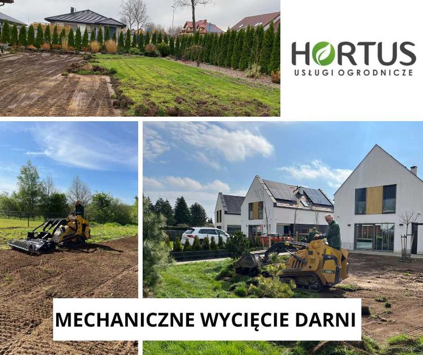 Usługi Ogrodnicze - Glebogryzarka -Trawniki -Nawadnianie- Drenaże