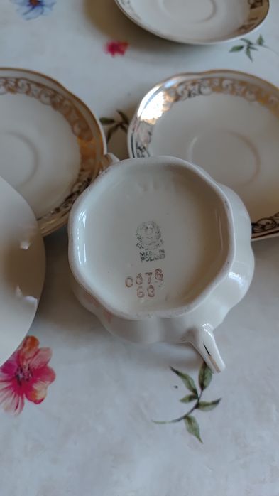 Zestaw kawowy porcelana Chodzież