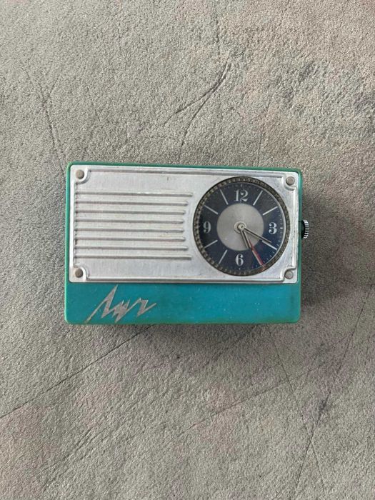 Zegarek Kieszonkowy Podróżny lata 70 + etui