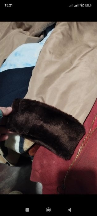 Casaco com pêlo por dentro
