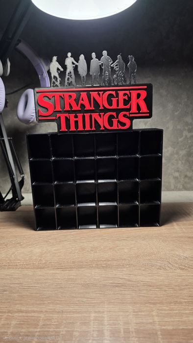 Підставка-поличка для фігурок Funko Pop “Дивні дива / Stranger Things”